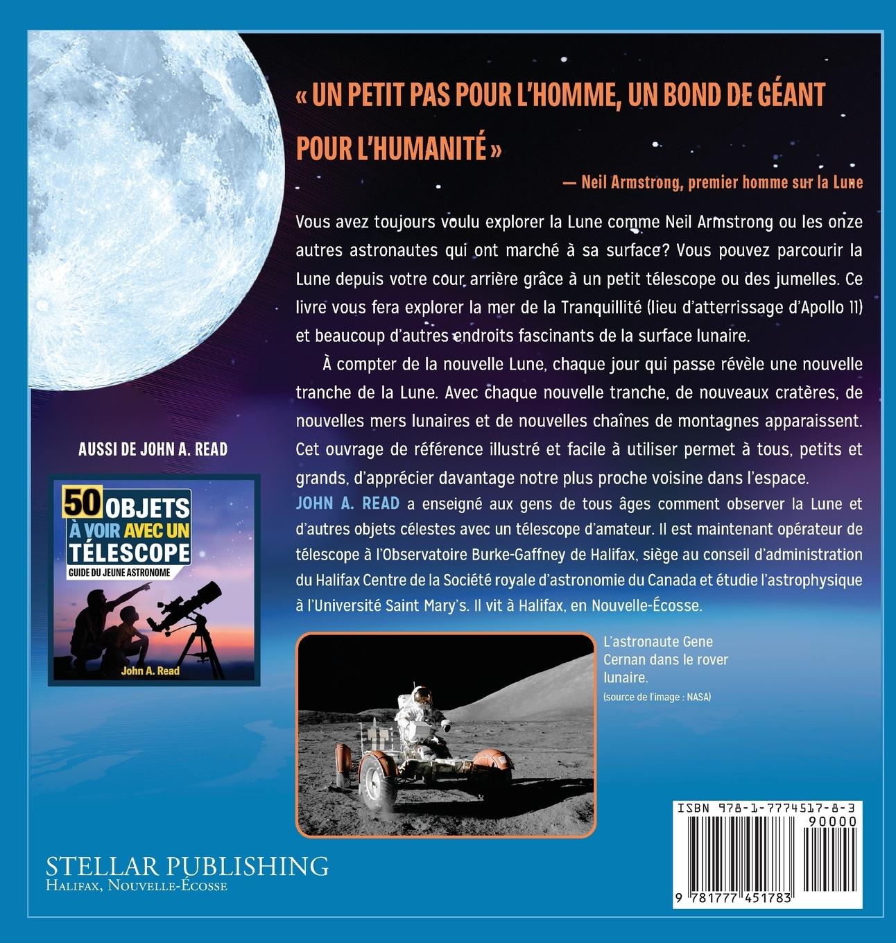 Rückseitencover 50 choses à voir sur la Lune