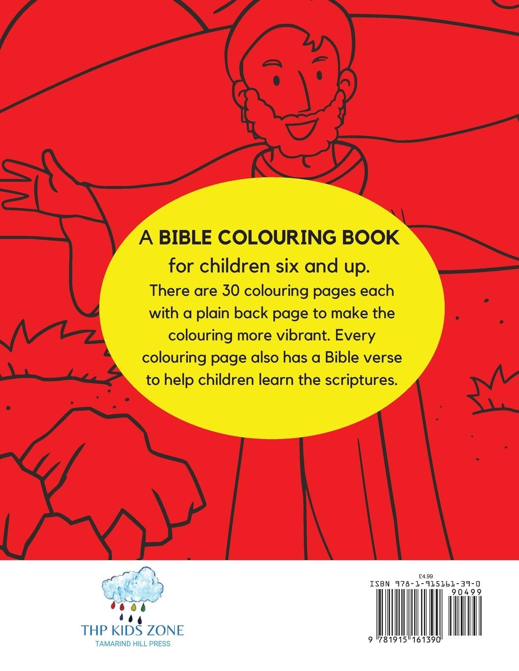Rückseitencover Bible Colouring Book