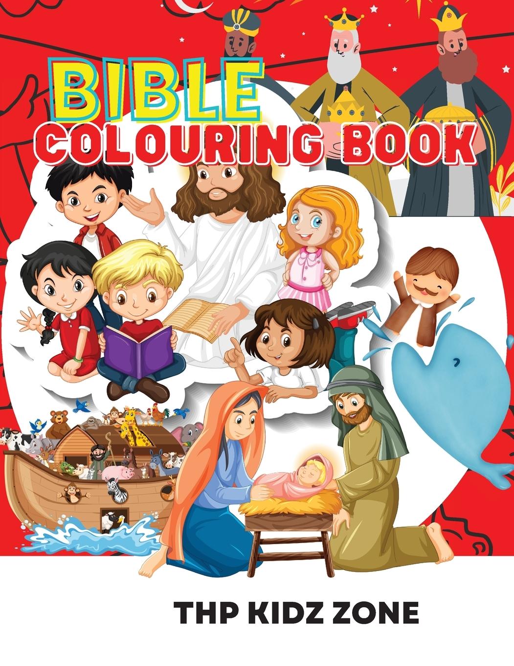 Vorderes Coverbild Bible Colouring Book