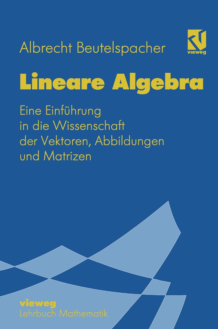 Vorderes Coverbild Lineare Algebra