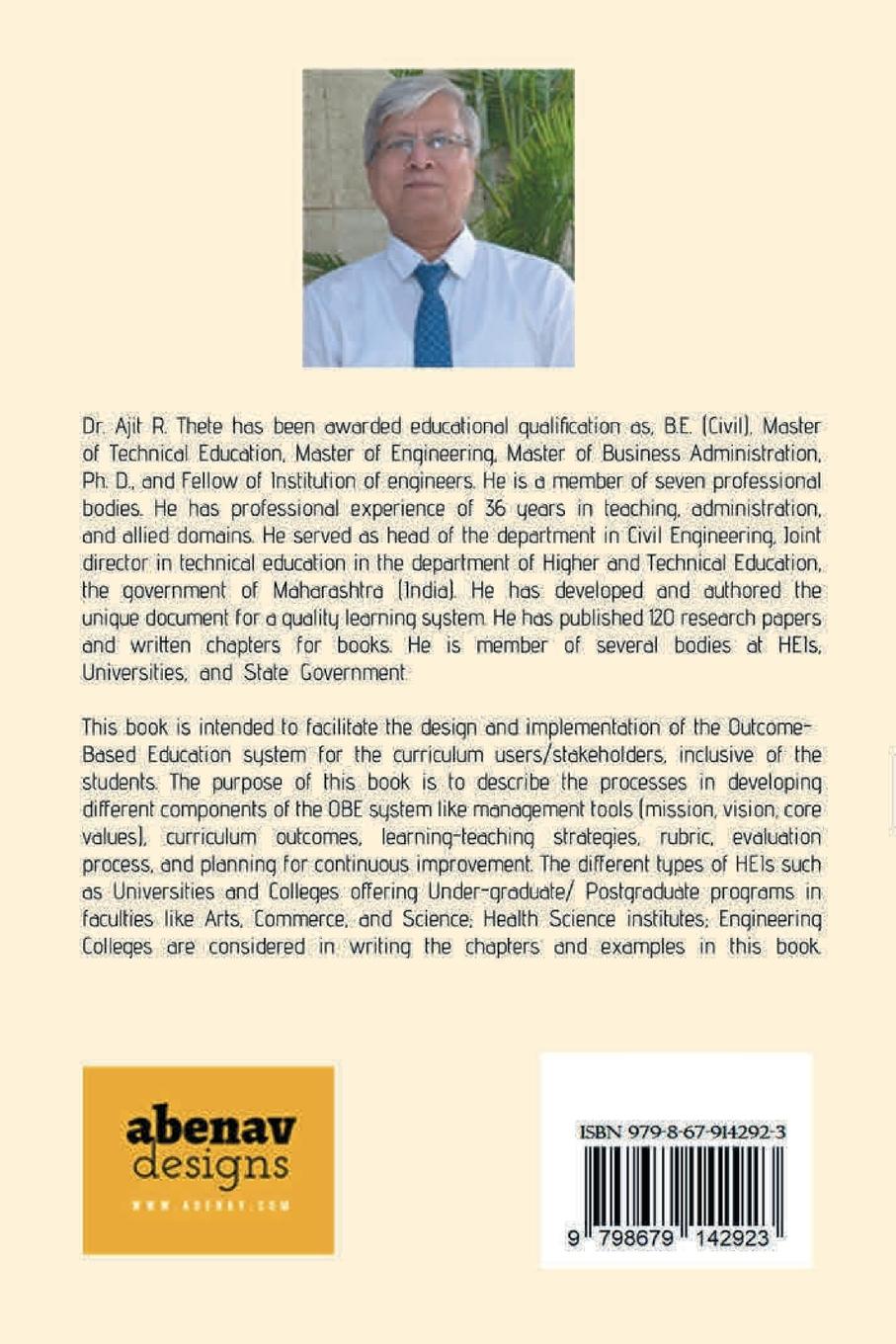 Rückseitencover Outcome based education