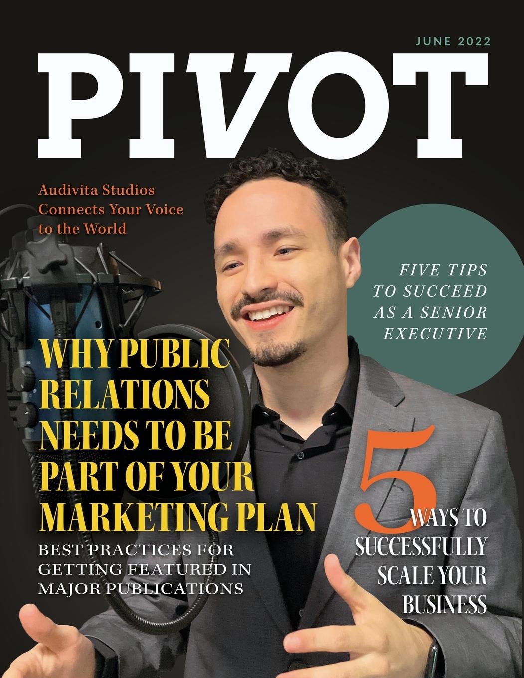 Vorderes Coverbild PIVOT Magazine Issue 1