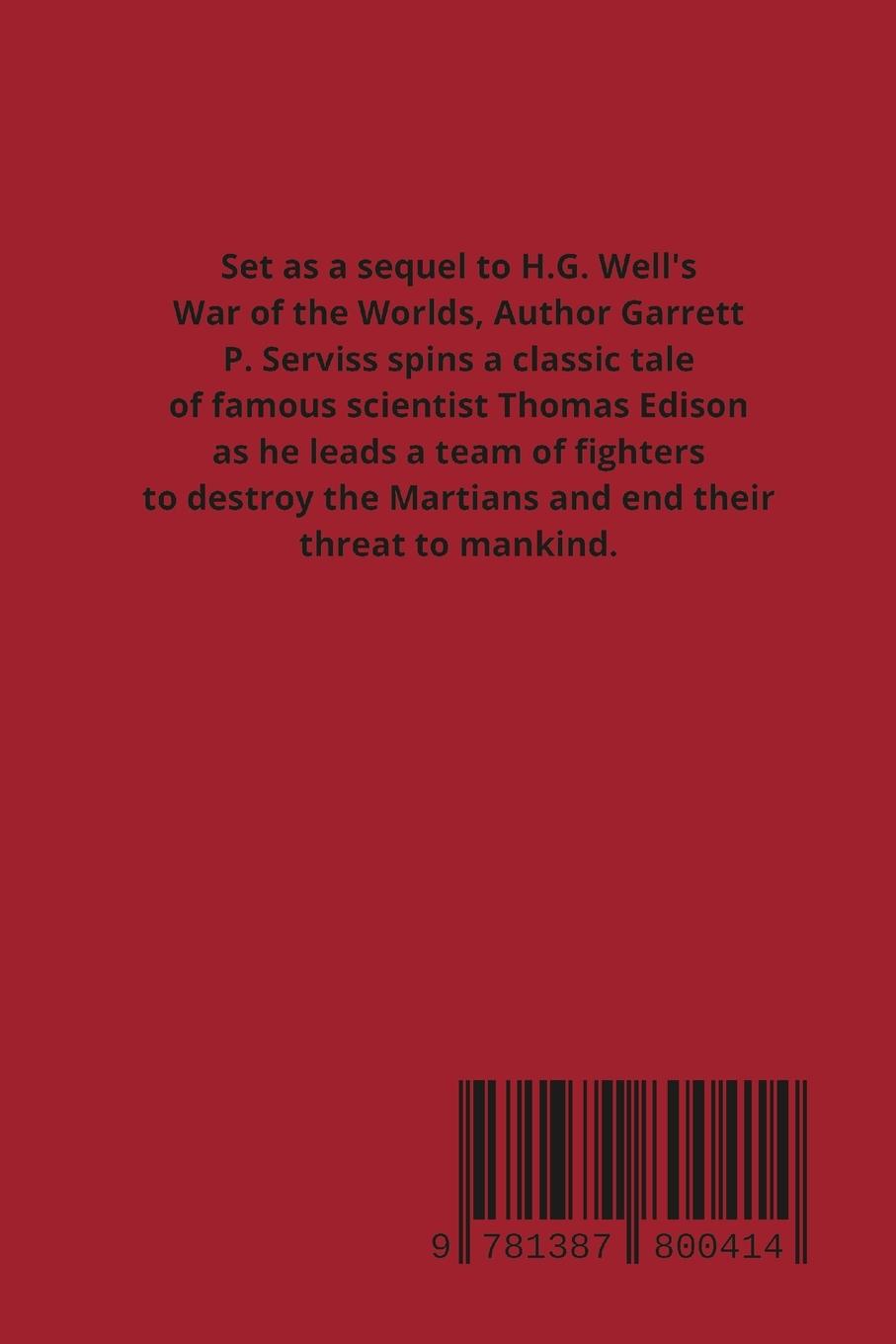 Rückseitencover Edison's Conquest of Mars