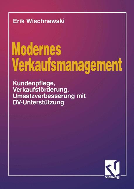 Vorderes Coverbild Modernes Verkaufsmanagement