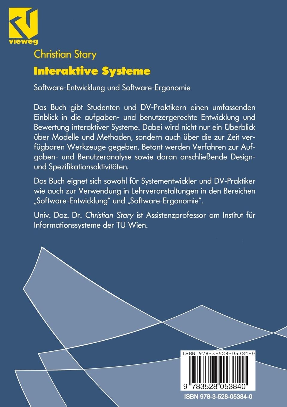 Rückseitencover Interaktive Systeme