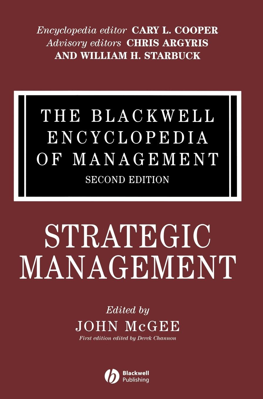 Vorderes Coverbild The Blackwell Encyclopedia of Management, Strategic Management
