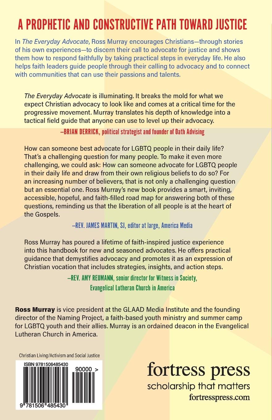Rückseitencover The Everyday Advocate