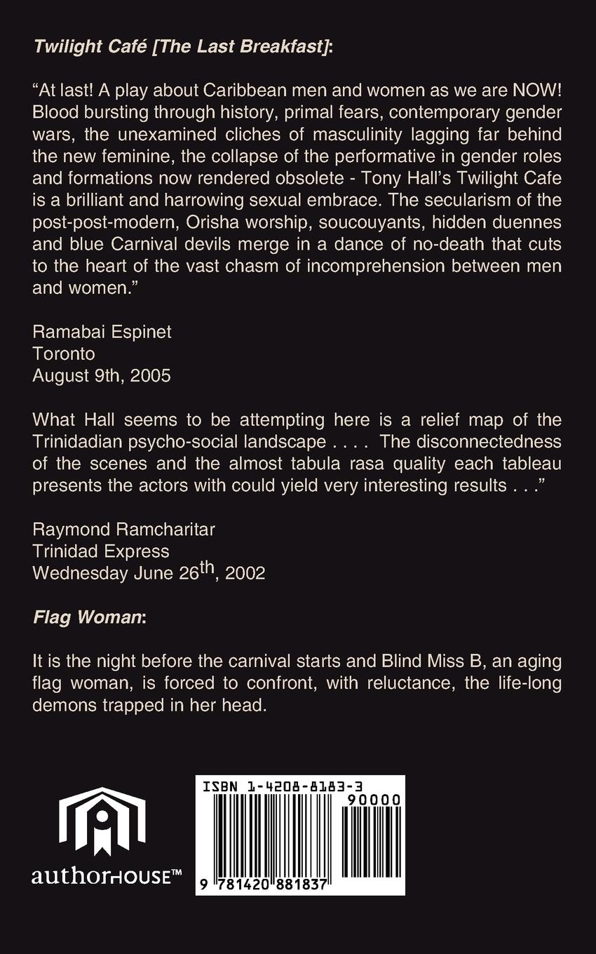 Rückseitencover Twilight Cafe and Flag Woman