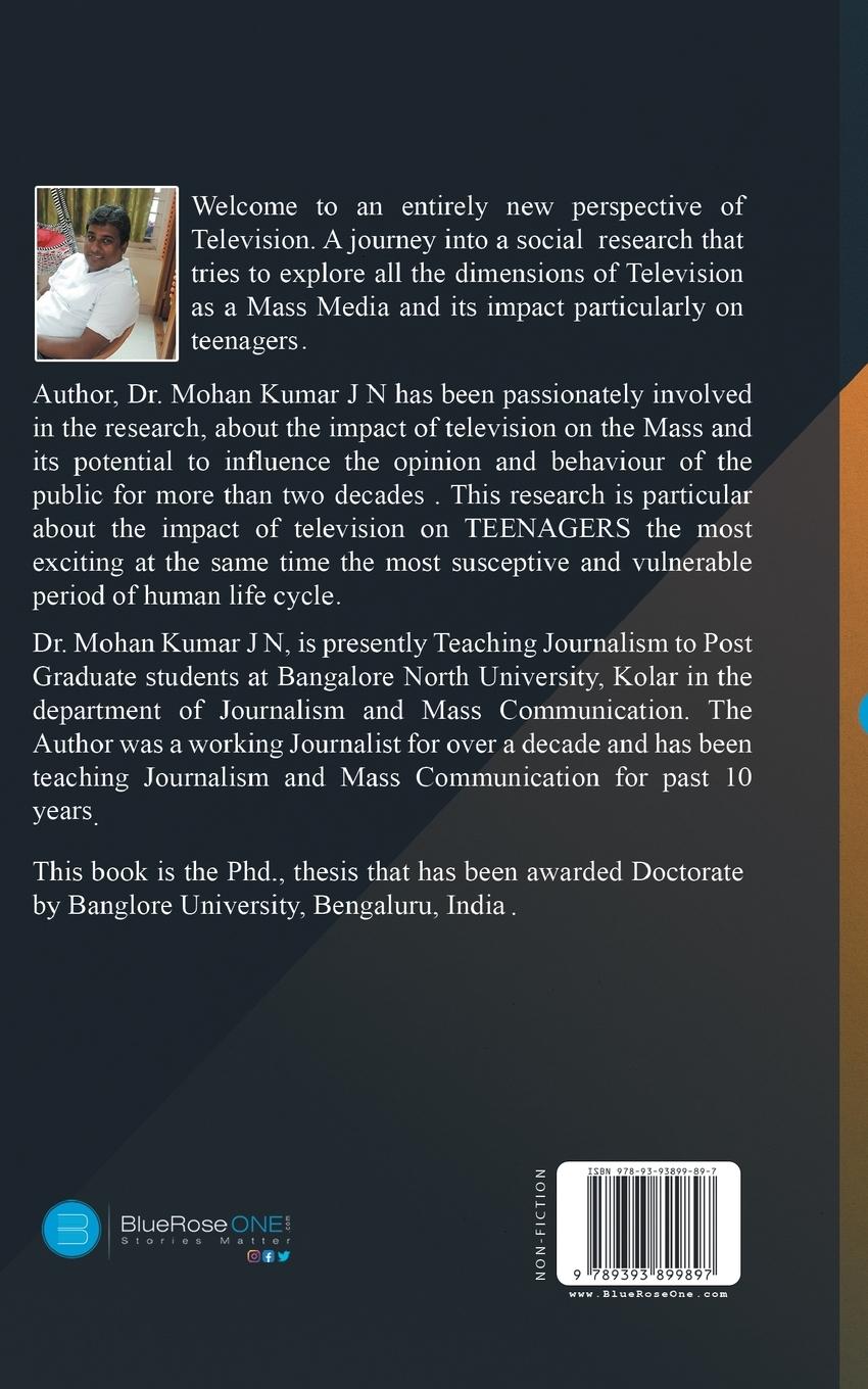 Rückseitencover TV and it's Impact On Teenagers In Karnataka