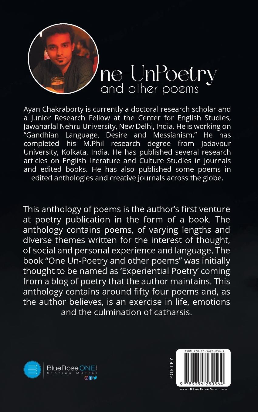 Rückseitencover One Un-Poetry and other poems...