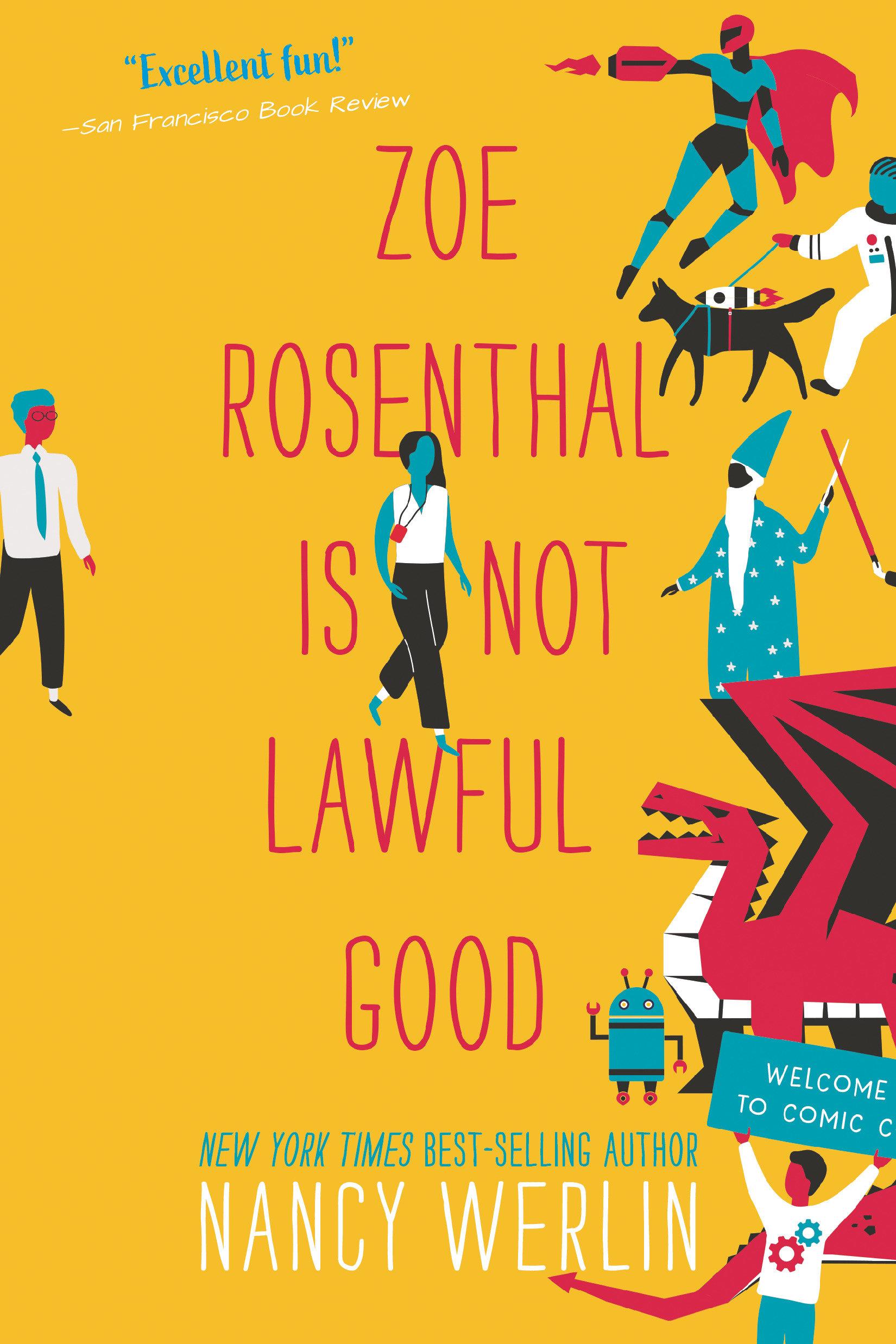 Vorderes Coverbild Zoe Rosenthal Is Not Lawful Good