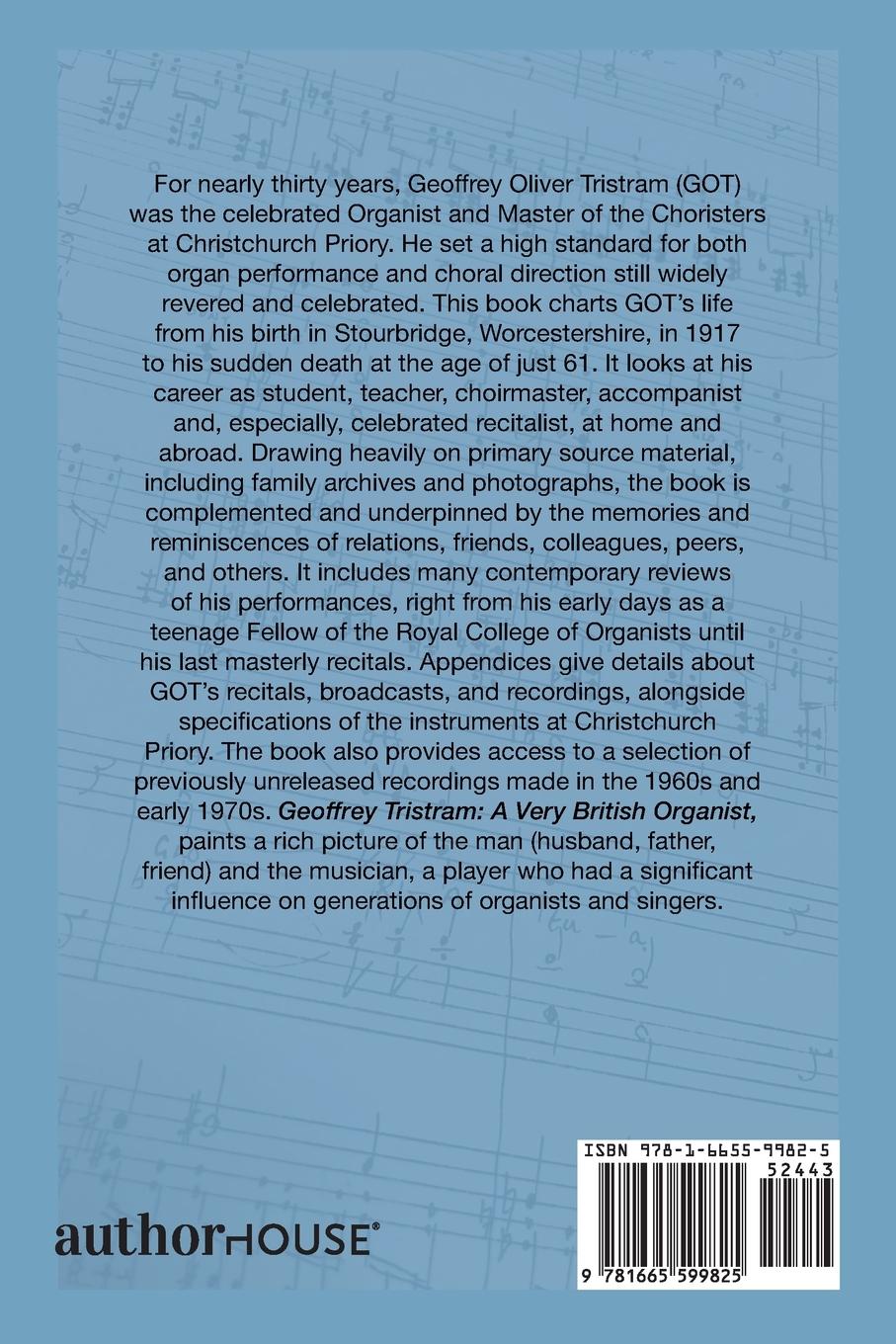 Rückseitencover Geoffrey Tristram