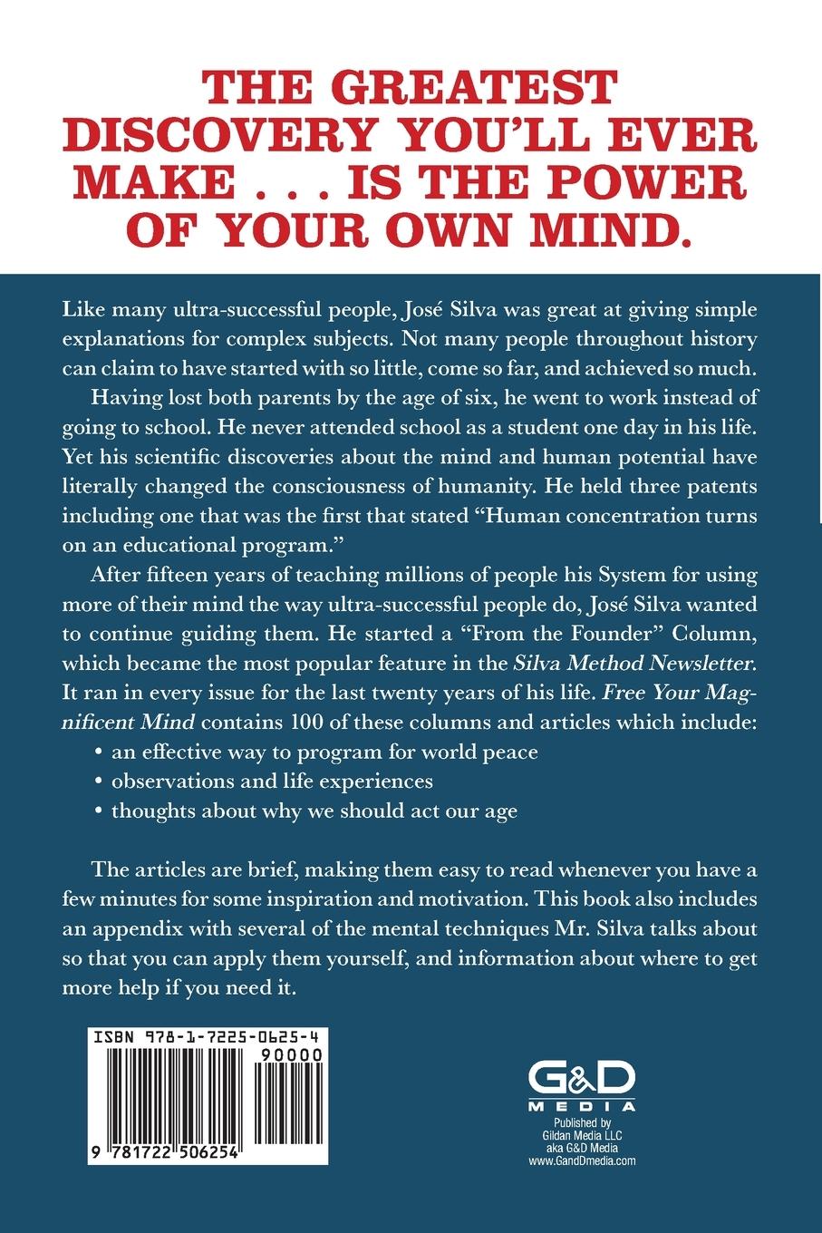 Rückseitencover Free Your Magnificent Mind