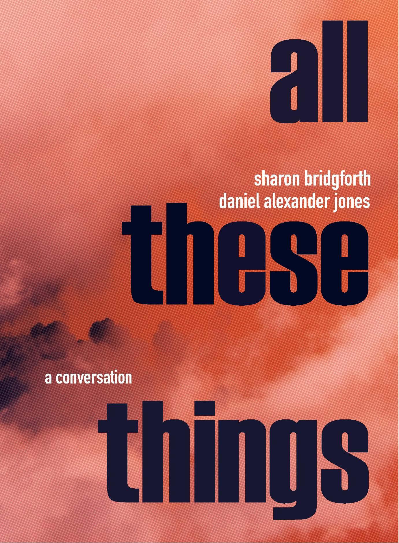 Vorderes Coverbild All These Things: A Conversation