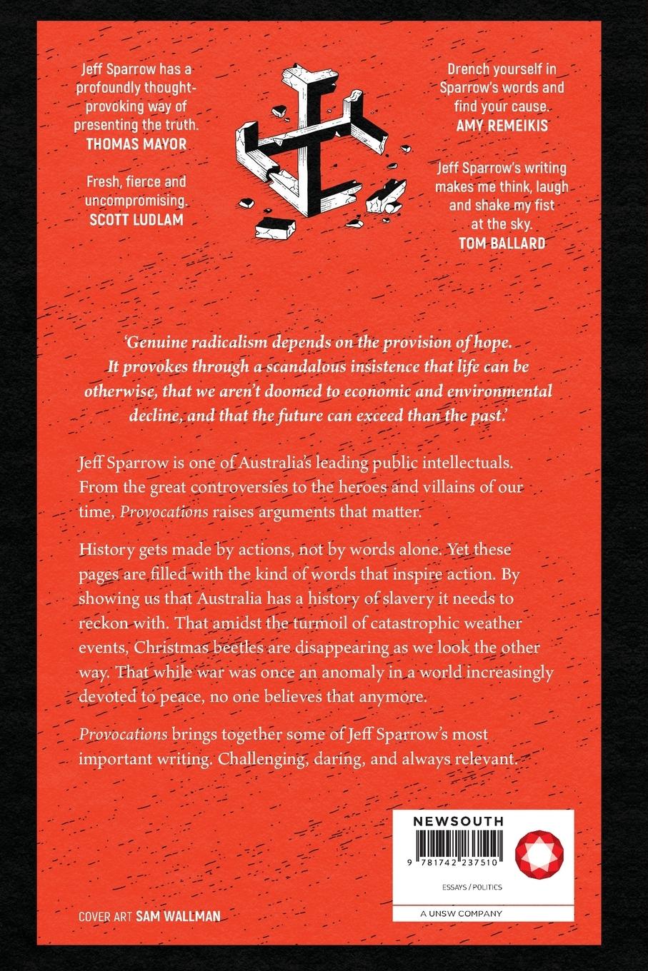 Rückseitencover Provocations