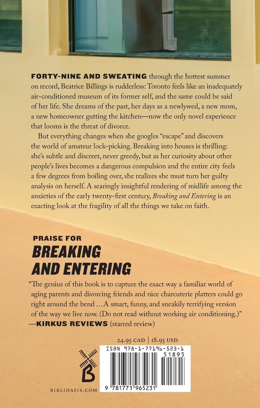 Rückseitencover Breaking and Entering