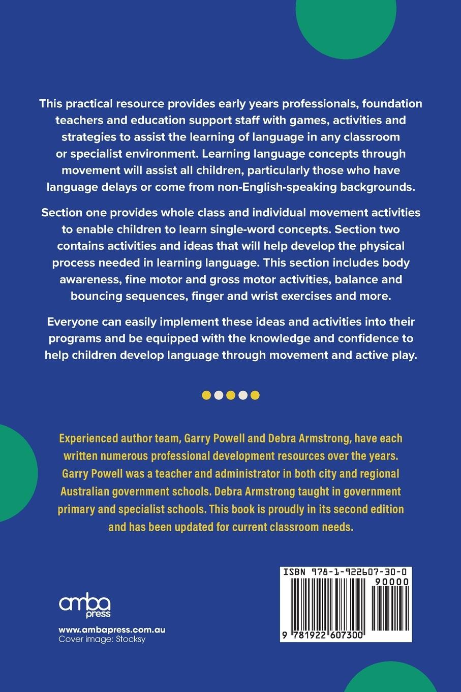 Rückseitencover Learning Language Through Movement