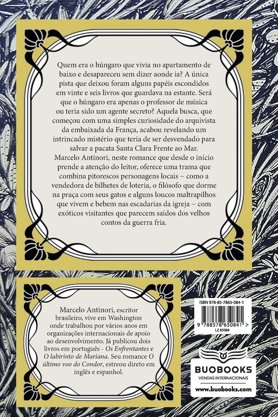 Rückseitencover O Húngaro que Partiu sem Avisar