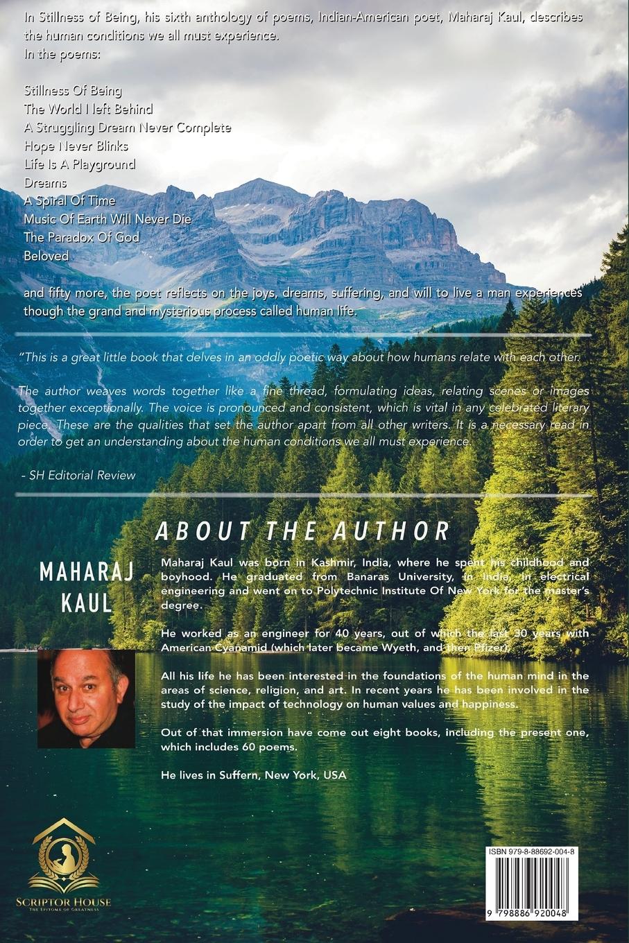 Rückseitencover Stillness of Being