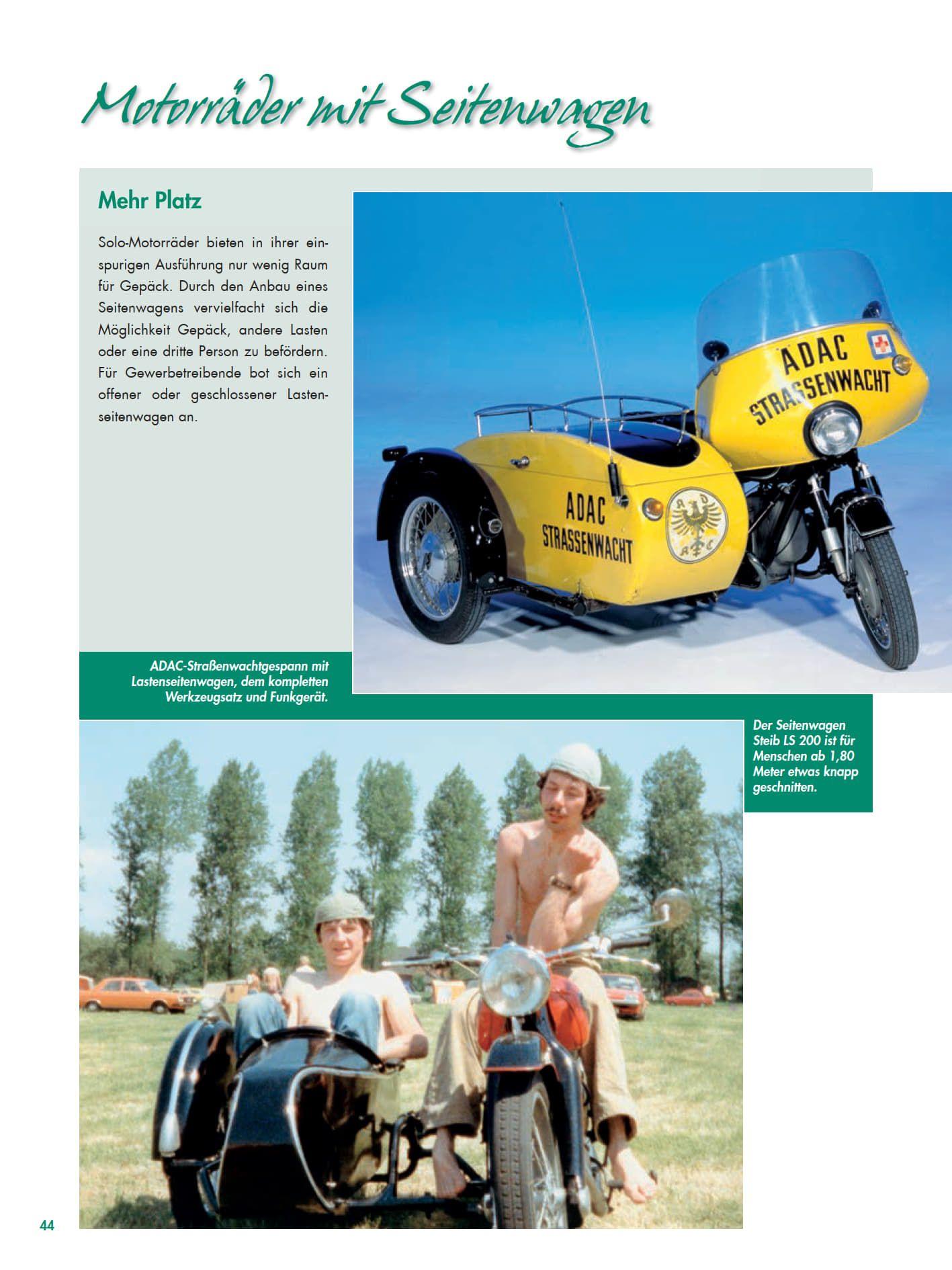 Beispielinhalt (Bild) Freiheit auf zwei Rädern - Motorräder der 50er - 80er Jahre