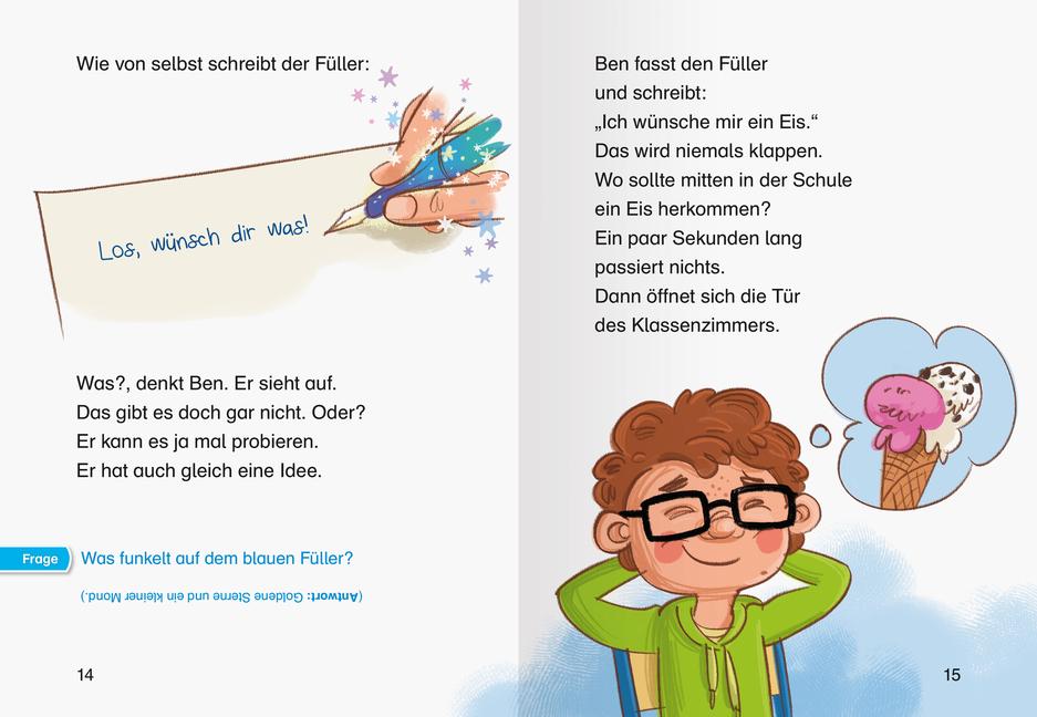 Beispielinhalt (Bild) Der Zauberfüller - Leserabe ab 2. Klasse - Erstlesebuch für Kinder ab 7 Jahren