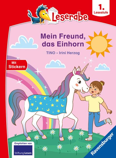 Vorderes Coverbild Leserabe - 1. Lesestufe - Mein Freund, das Einhorn