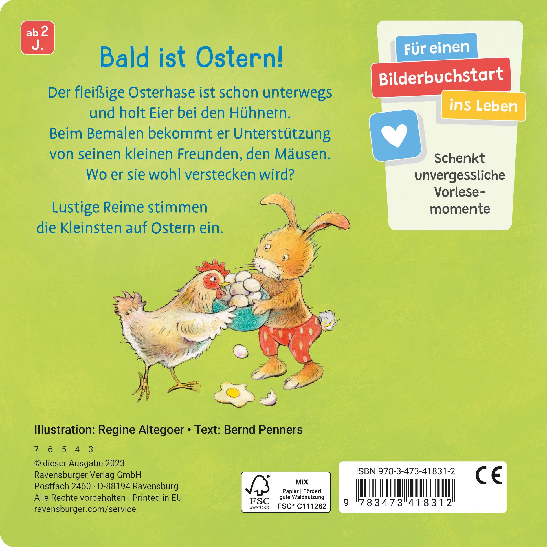 Rückseitencover Mein liebstes Osterbuch