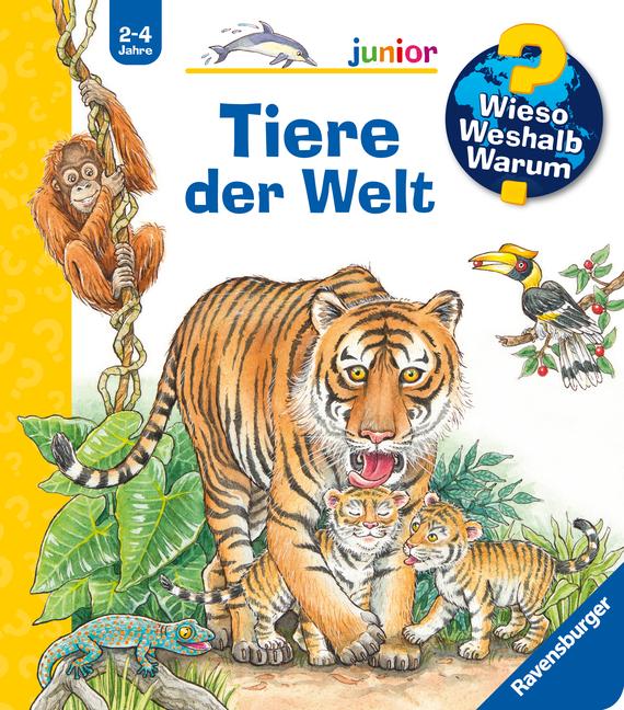 Vorderes Coverbild Wieso? Weshalb? Warum? junior, Band 73 - Tiere der Welt
