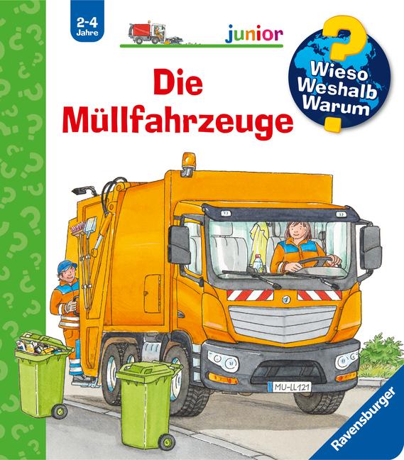 Vorderes Coverbild Wieso? Weshalb? Warum? junior, Band 74 - Die Müllfahrzeuge