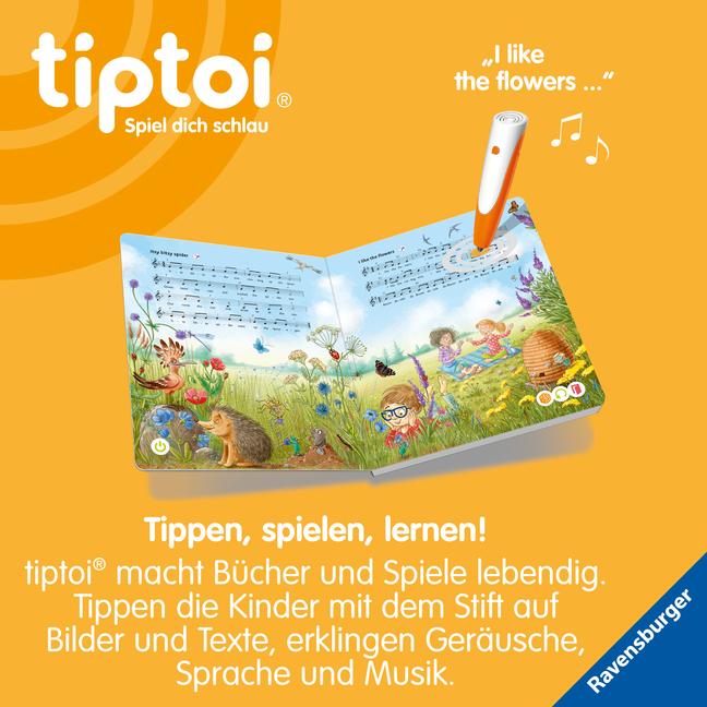 Beispielinhalt (Bild) tiptoi® Liederbücher - Meine schönsten englischen Kinderlieder