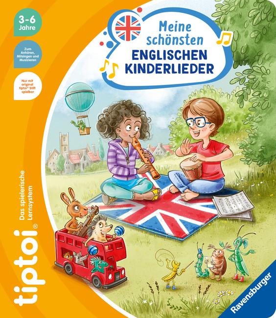 Vorderes Coverbild tiptoi® Liederbücher - Meine schönsten englischen Kinderlieder