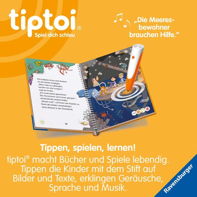 Beispielinhalt (Bild) tiptoi® Lese-Lausch-Abenteuer - Tiefsee