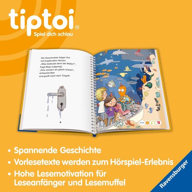 Beispielinhalt (Bild) tiptoi® Lese-Lausch-Abenteuer - Tiefsee