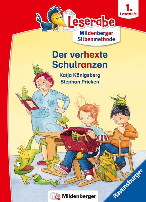 Vorderes Coverbild Leserabe - mit Mildenberger Silbenmethode - Der verhexte Schulranzen