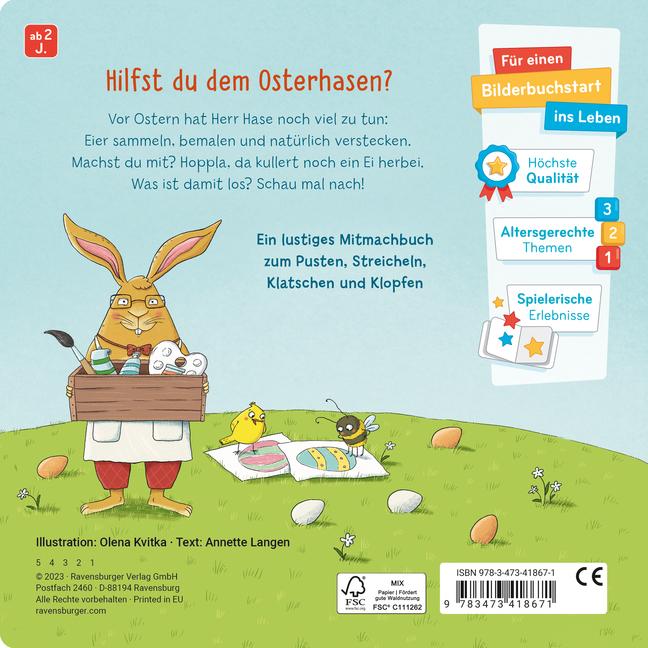 Beispielinhalt (Bild) Stups Herrn Hase auf die Nase