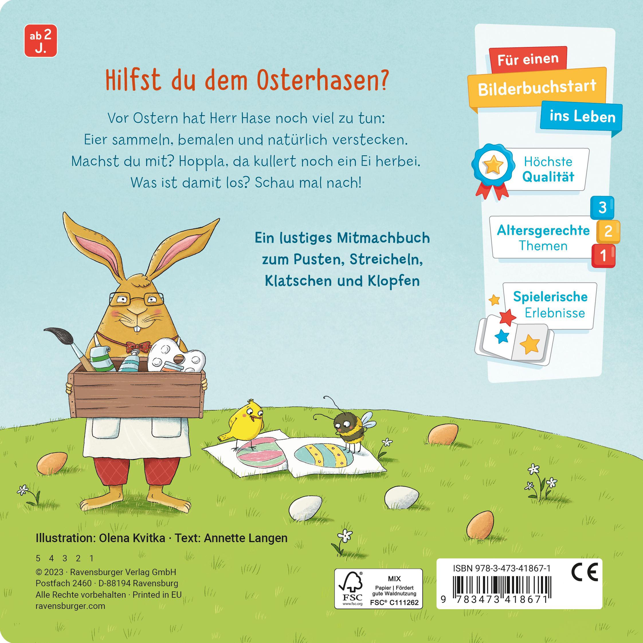 Rückseitencover Stups Herrn Hase auf die Nase