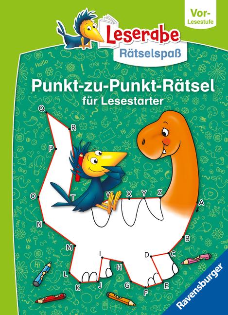 Vorderes Coverbild Leserabe - Rätselspaß - Punkt-zu-Punkt-Rätsel für Lesestarter (Vor-Lesestufe)