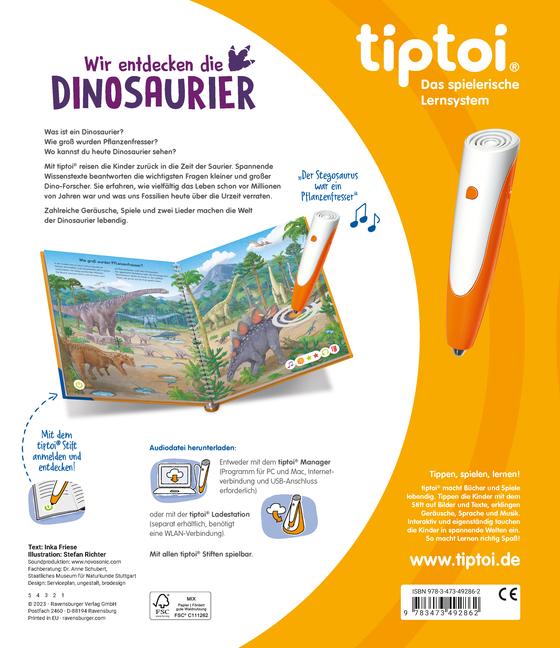 Beispielinhalt (Bild) tiptoi® - Wir entdecken die Dinosaurier