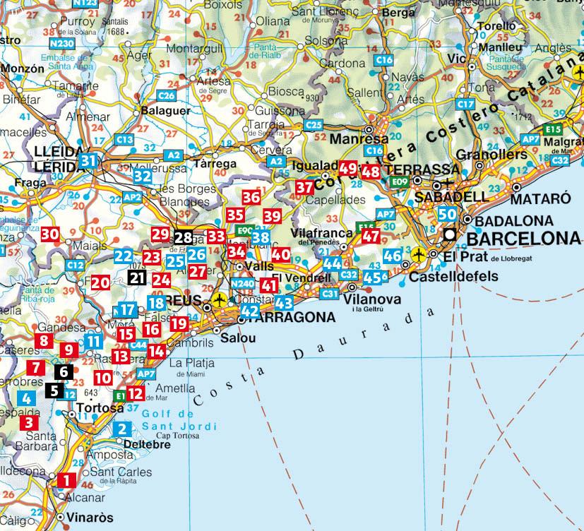 Beispielinhalt (Bild) Costa Daurada