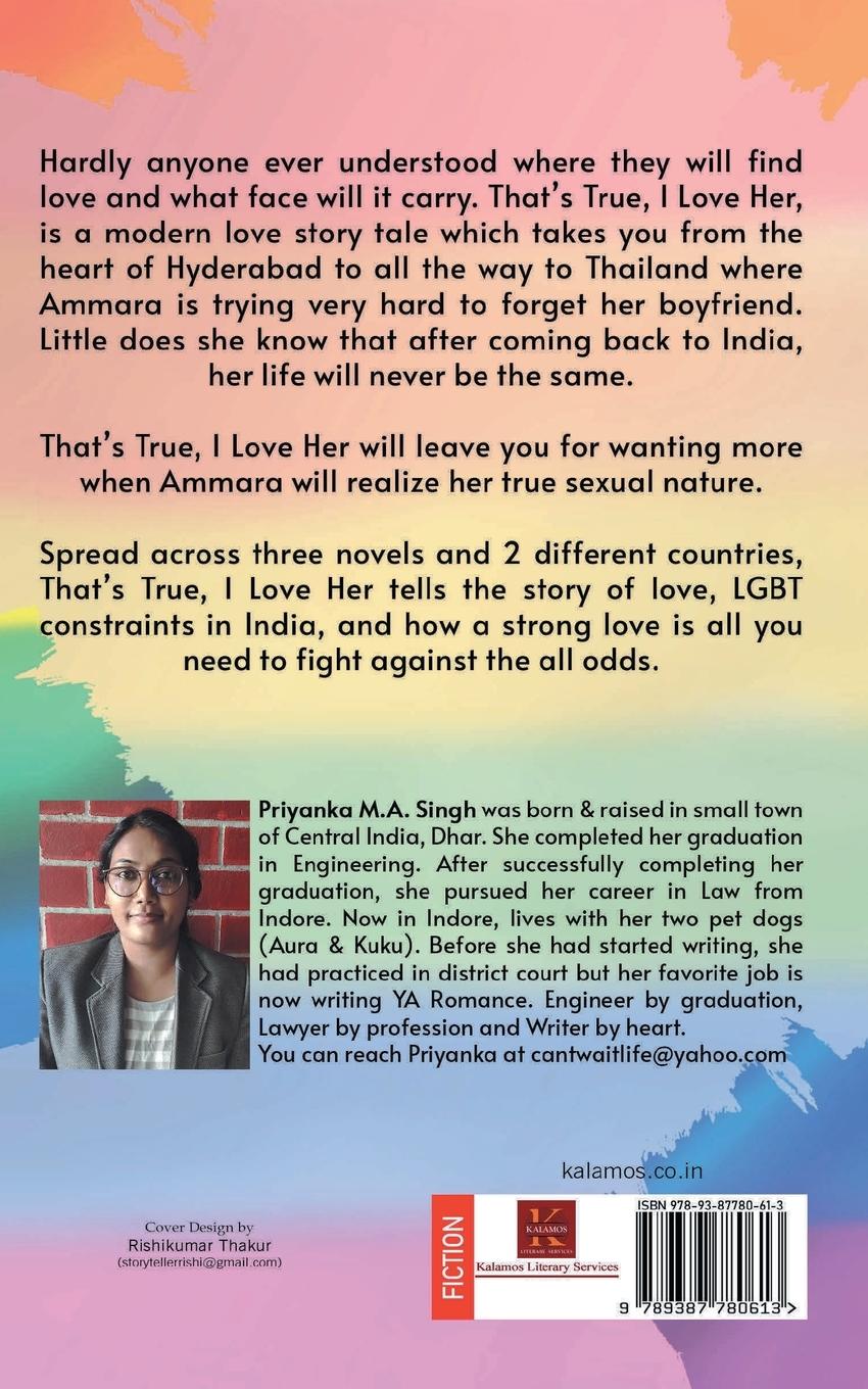 Rückseitencover That's True, I Love Her