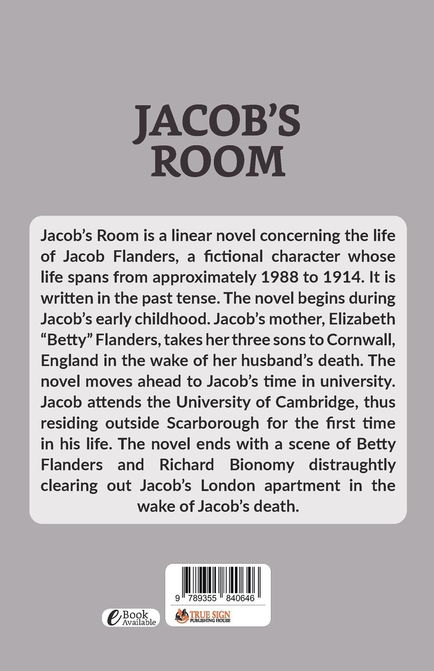 Rückseitencover Jacob's Room