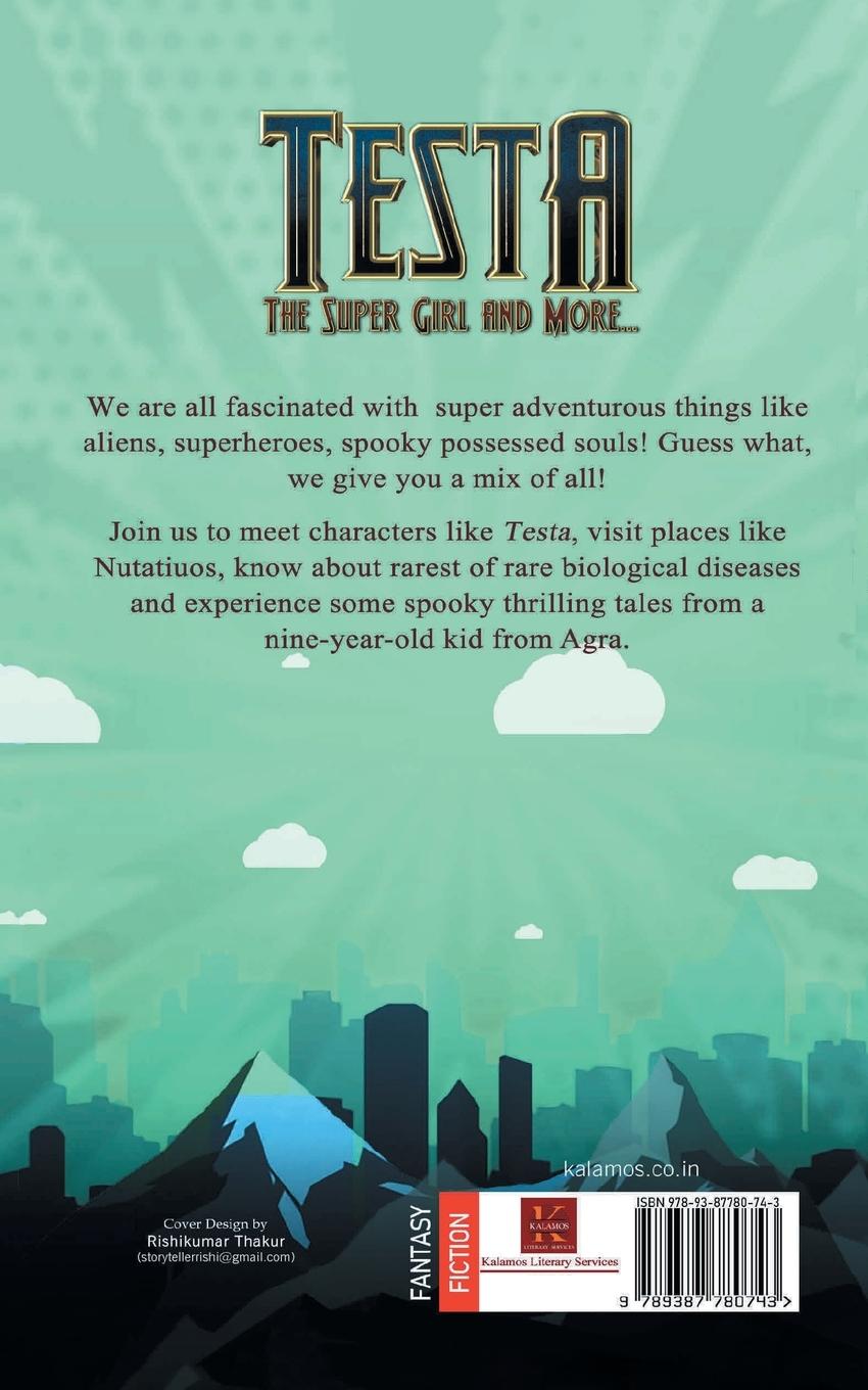 Rückseitencover Testa, The Super Girl