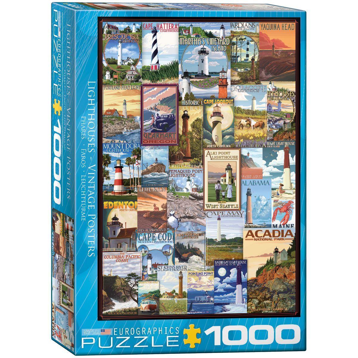 Vorderes Coverbild Leuchttürme 1000 Teile
