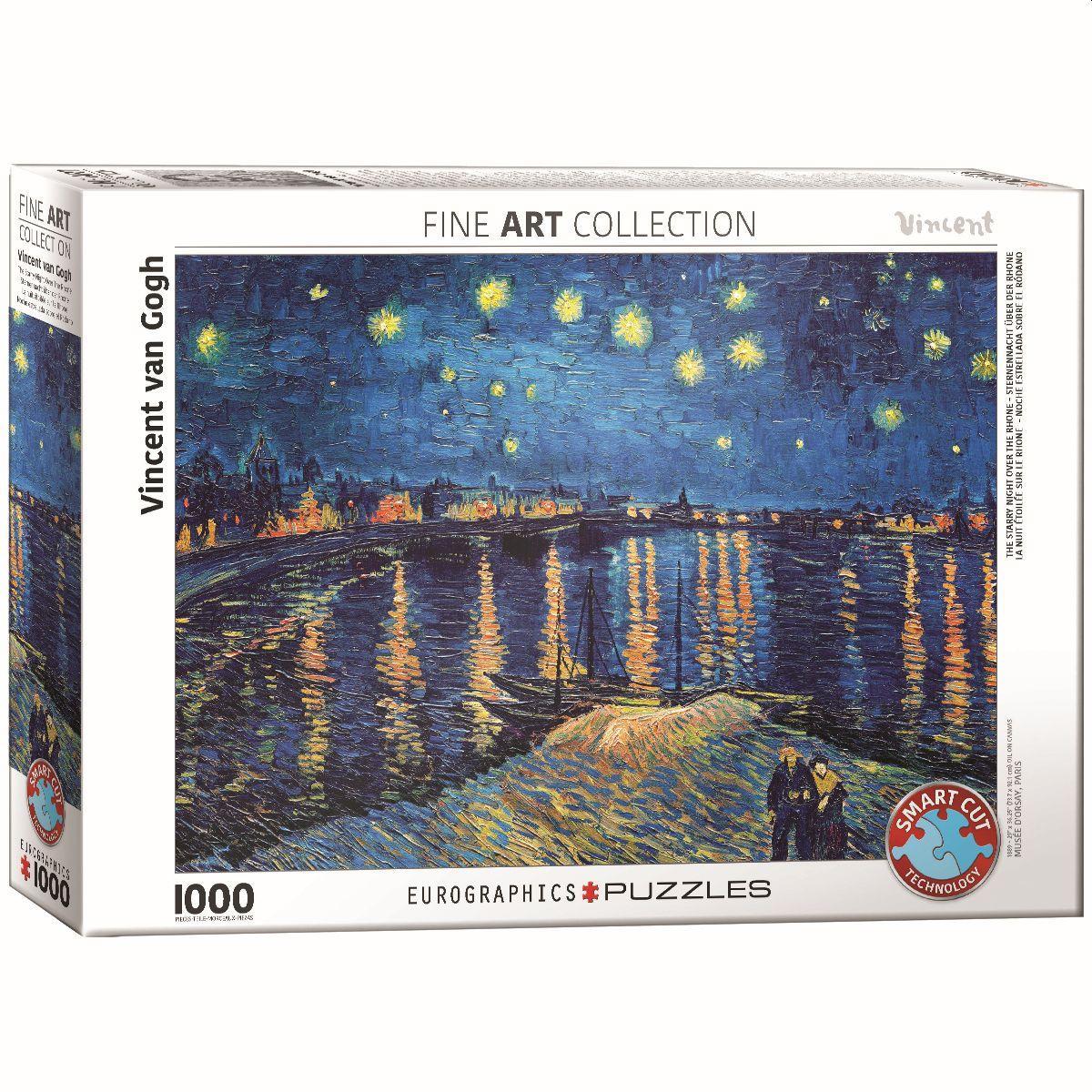 Vorderes Coverbild The Starry Night Over the Rhône. 1000 Teile