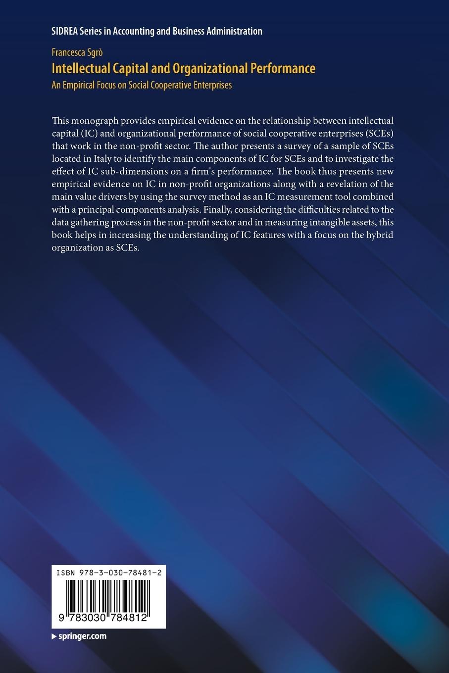 Rückseitencover Intellectual Capital and Organizational Performance