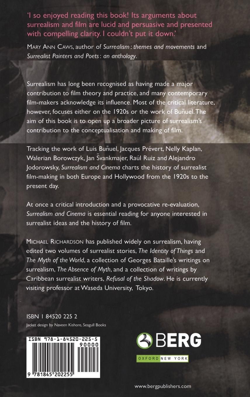 Rückseitencover Surrealism and Cinema
