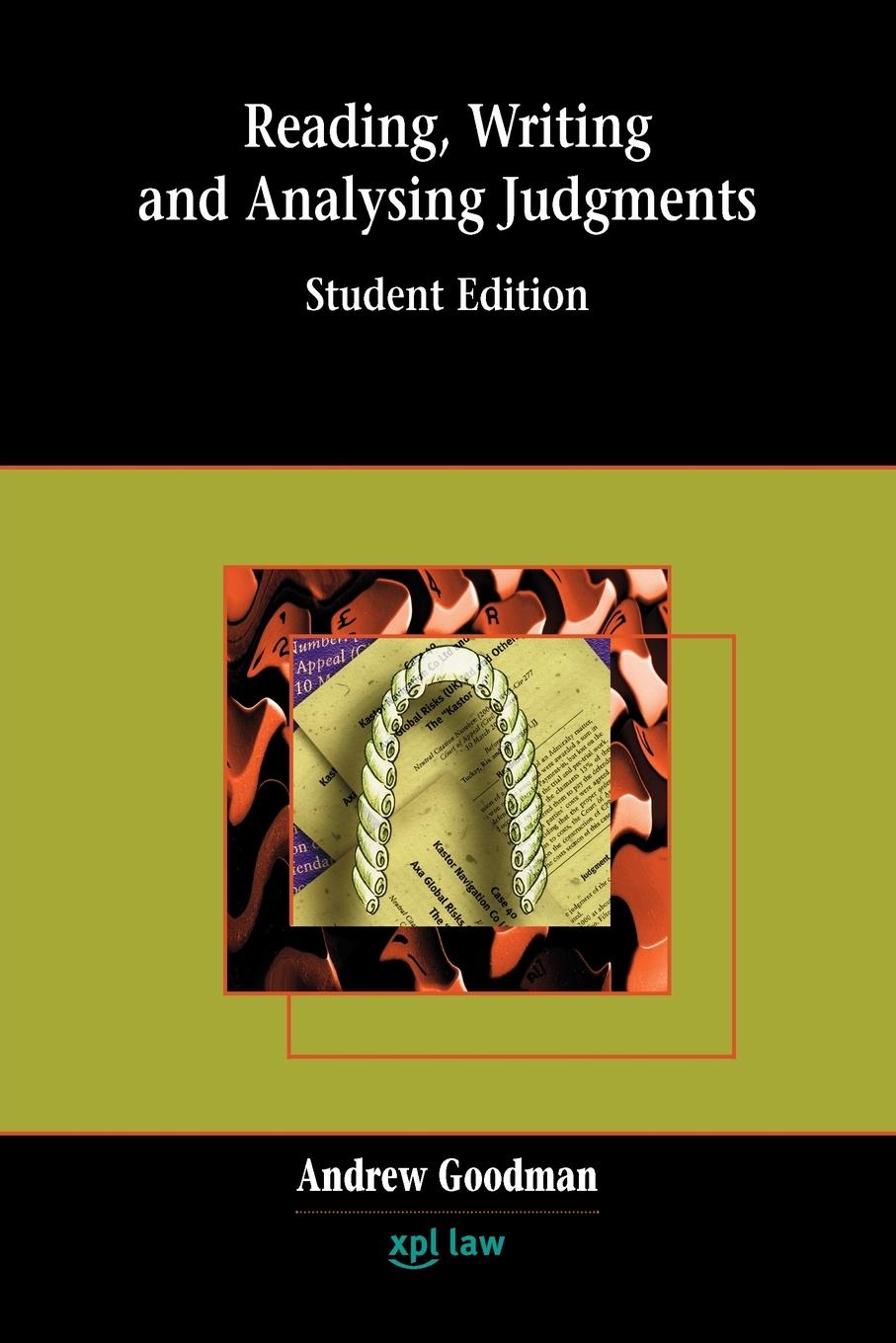 Vorderes Coverbild Reading, Writing and Analysing Judgments