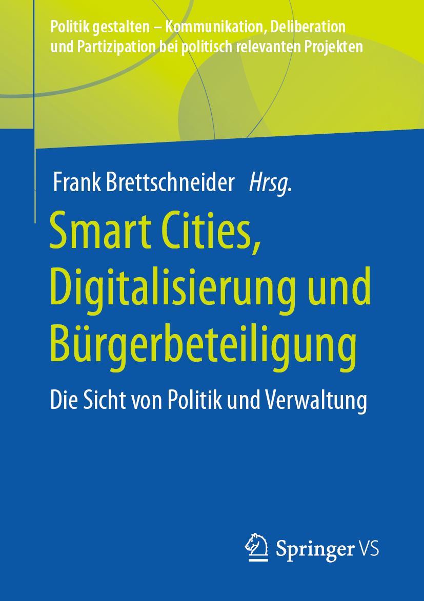 Vorderes Coverbild Smart Cities, Digitalisierung und Bürgerbeteiligung