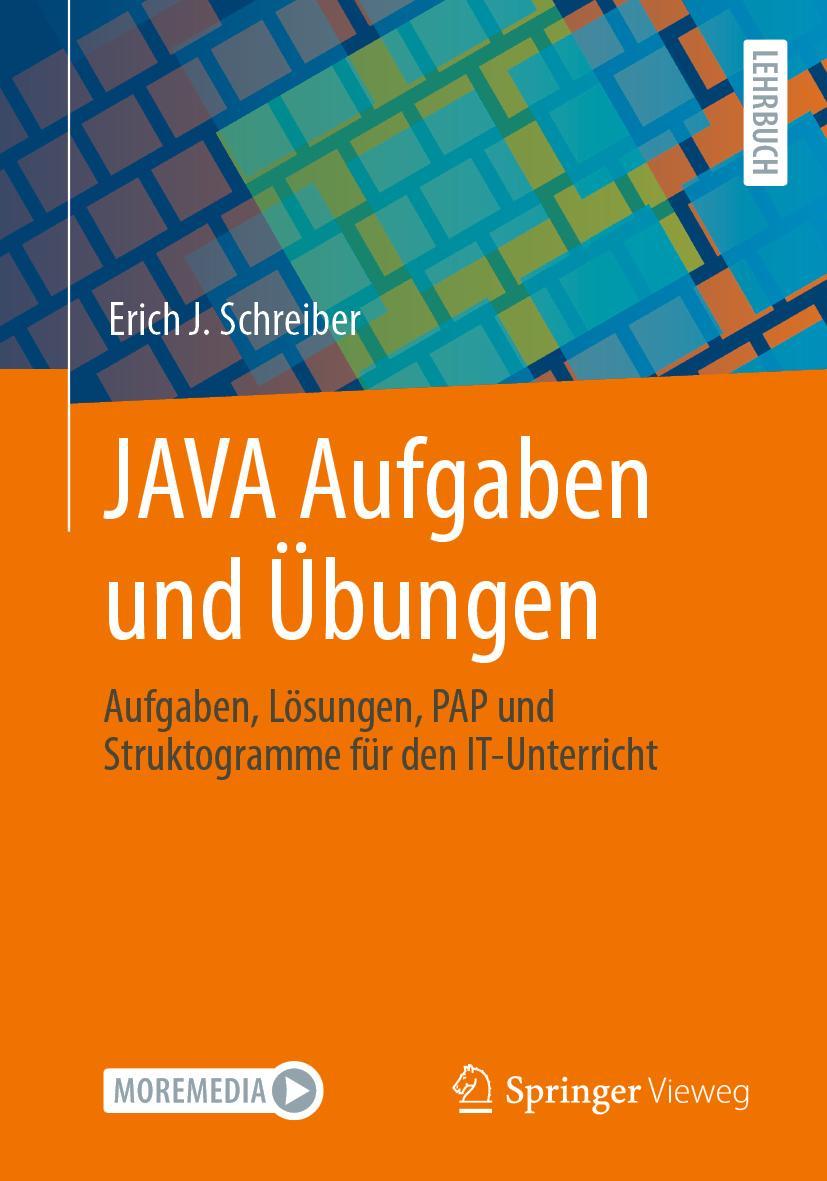 Vorderes Coverbild JAVA Aufgaben und Übungen