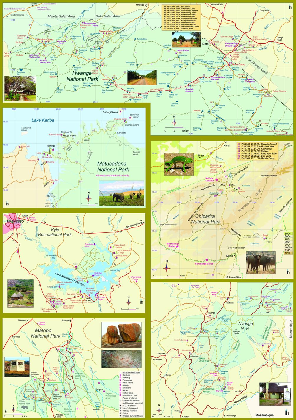 Beispielinhalt (Bild) National Parks of Zimbabwe